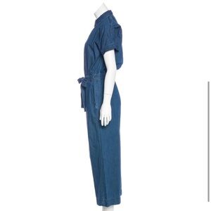 Kate Spade Blue Denim Jumpsuit